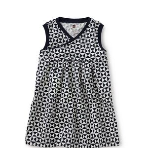 Tea Collection Che Figata Wrap Neck Dress